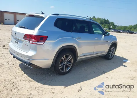 2019 Volkswagen Atlas 3.6L V6 Se W/Technology R-Line from USA, damaged, VIN 1V2XR2CA8KC504798